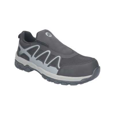 Bata Industrials, Sportmates Wright 3, S1, Slip On Safety Shoe With Composite Toecap, Uk/Eu Size 8/42